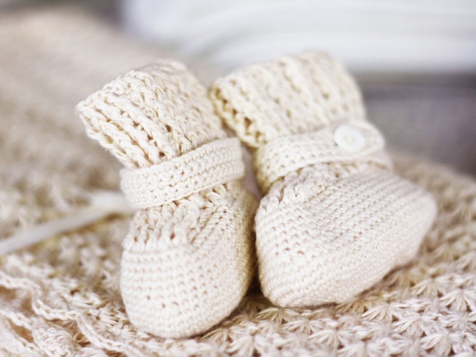 Product, Textile, White, Pattern, Baby & toddler shoe, Wool, Close-up, Beige, Woolen, Knitting, 