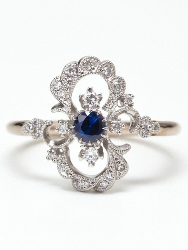 Jewellery, Fashion accessory, Diamond, Gemstone, Engagement ring, Ring, Sapphire, Body jewelry, Silver, Silver, 
