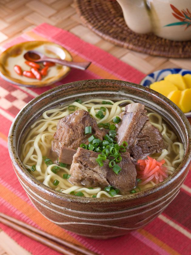 Soup, Food, Cuisine, Serveware, Ingredient, Dish, Noodle, Tableware, Noodle soup, Okinawa soba, 
