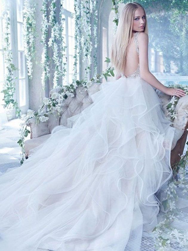 Gown, Wedding dress, Dress, Clothing, Shoulder, Bridal clothing, Photograph, Bride, Bridal party dress, Strapless dress, 