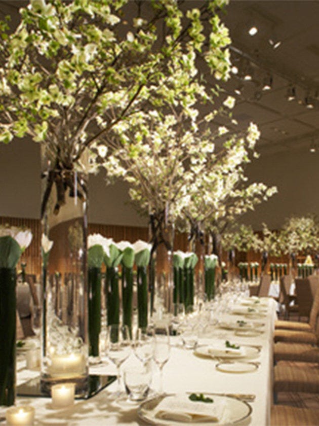 Decoration, Centrepiece, Wedding banquet, Rehearsal dinner, Branch, Chiavari chair, Table, Tableware, Tree, Champagne stemware, 