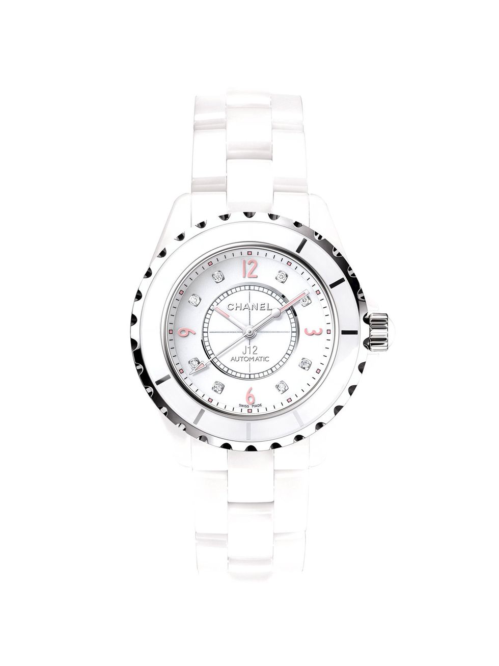 Product, Watch, White, Analog watch, Glass, Font, Black, Grey, Parallel, Circle, 