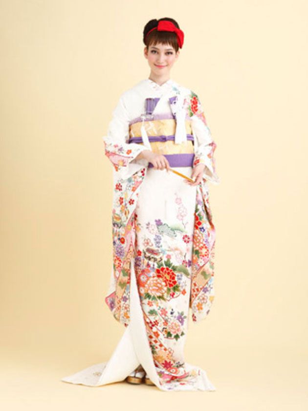 Clothing, Kimono, Costume, Shimada, Tradition, Sleeve, Fashion design, 