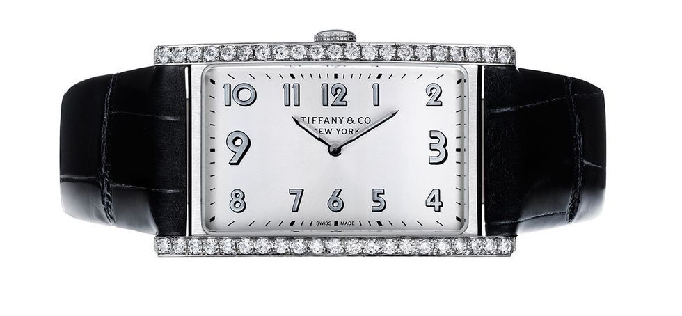 Watch, Analog watch, Watch accessory, Fashion accessory, Jewellery, Rectangle, Material property, Silver, Font, Brand, 