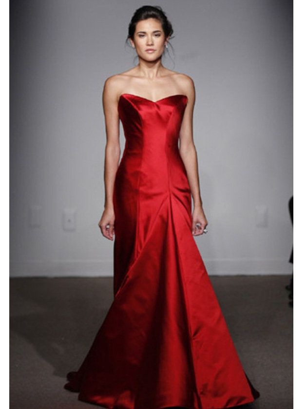 Clothing, Dress, Shoulder, Textile, Joint, Red, One-piece garment, Formal wear, Gown, Style, 