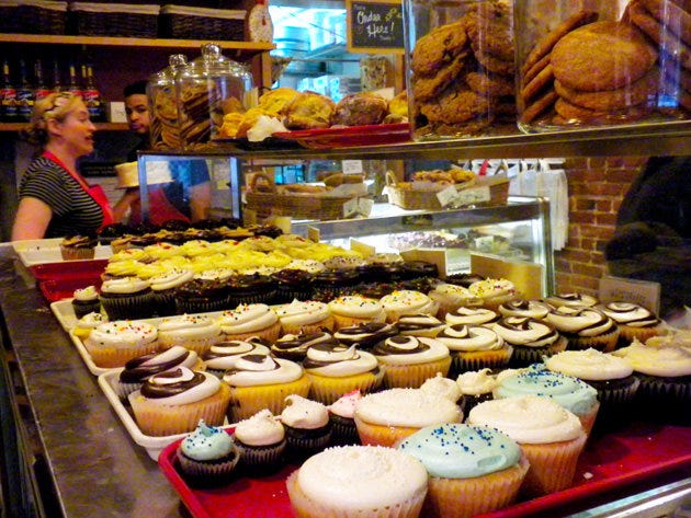Food, Cuisine, Sweetness, Cupcake, Dessert, Baked goods, Cake, Bakery, Retail, Trade, 