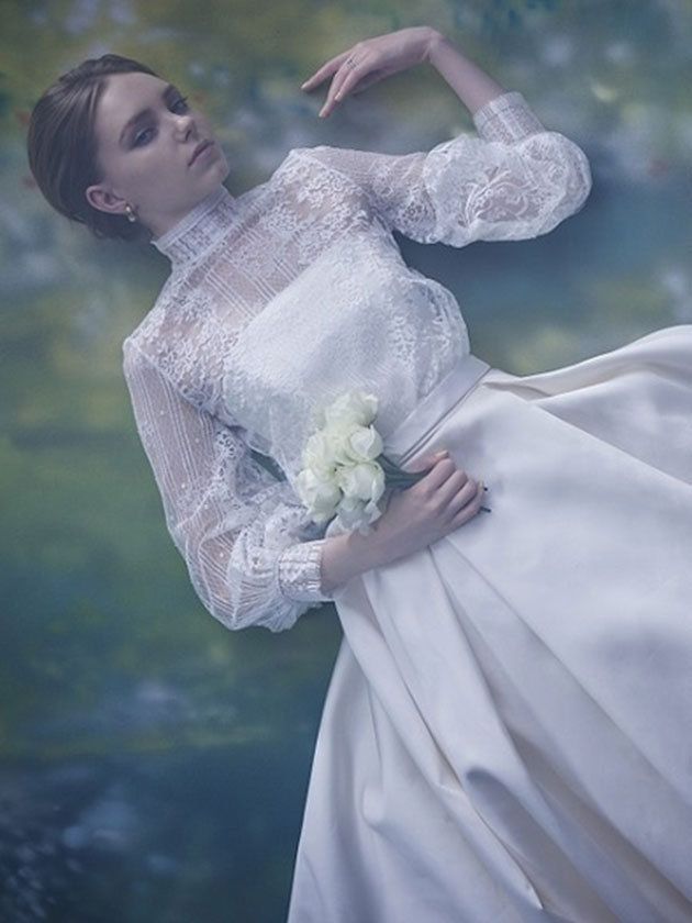 Wedding dress, Bridal veil, Dress, Bridal accessory, Veil, Bridal clothing, Bride, Gown, Photography, Formal wear, 