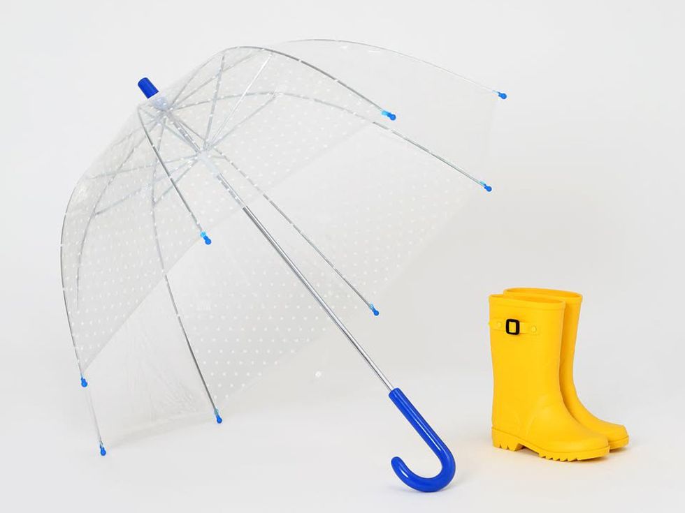 Blue, Line, Design, Umbrella, Fashion accessory, 