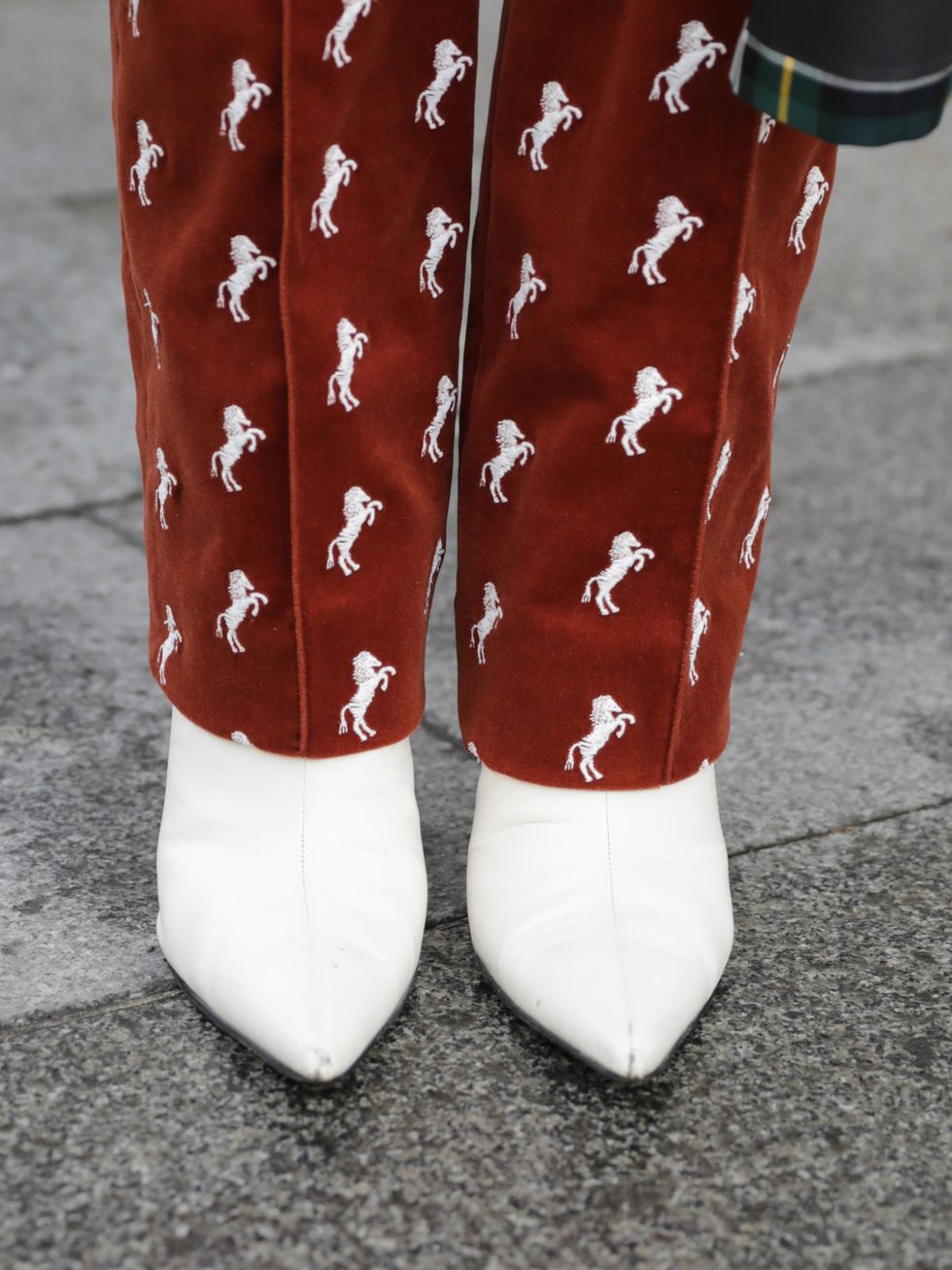 Red, Carmine, Pattern, Maroon, Natural material, Boot, Knee-high boot, 