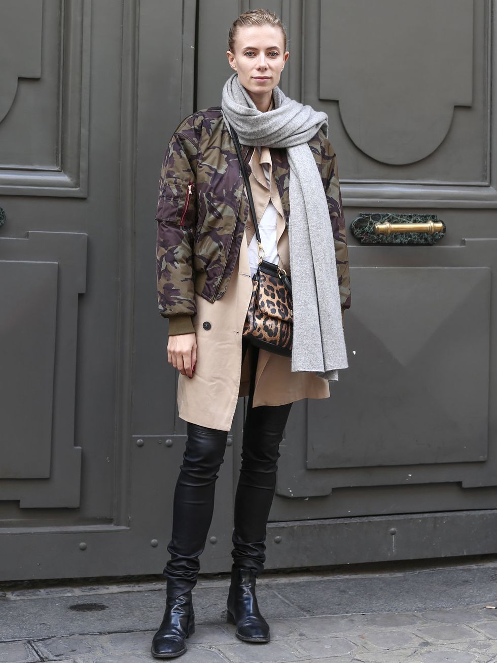 Clothing, Human body, Textile, Shoe, Joint, Outerwear, Boot, Coat, Style, Street fashion, 