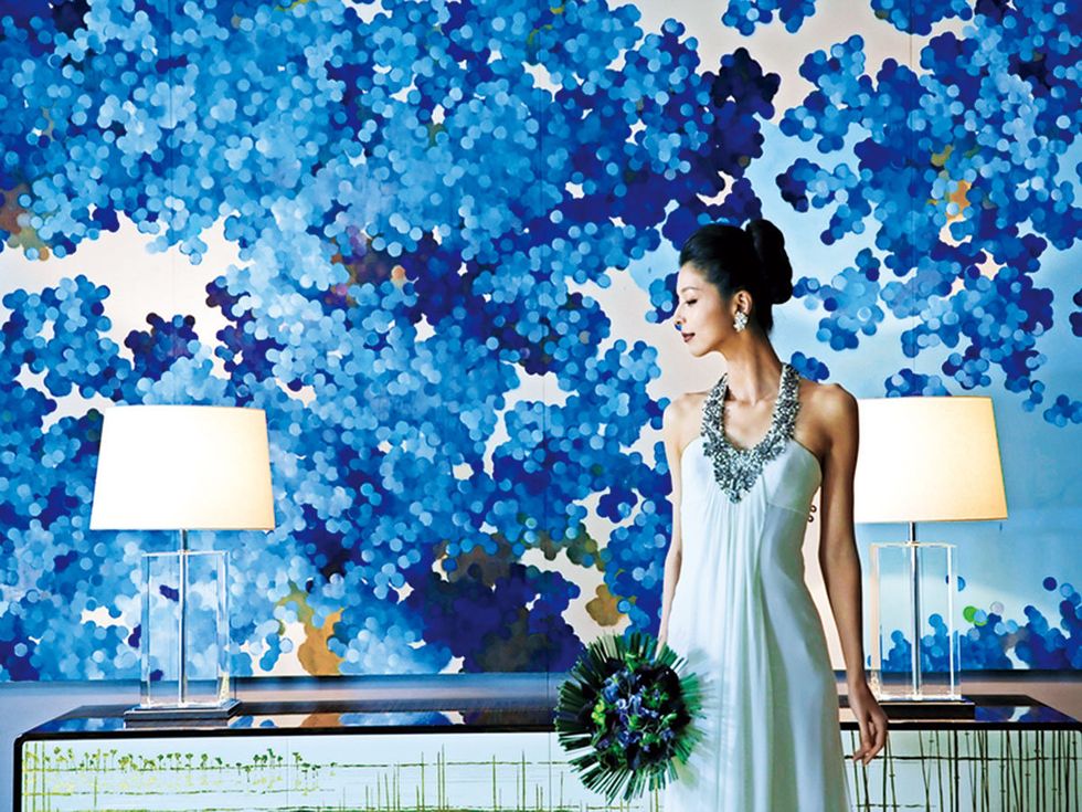 Blue, Sky, Beauty, Wallpaper, Dress, Spring, Flower, Plant, Photography, Electric blue, 
