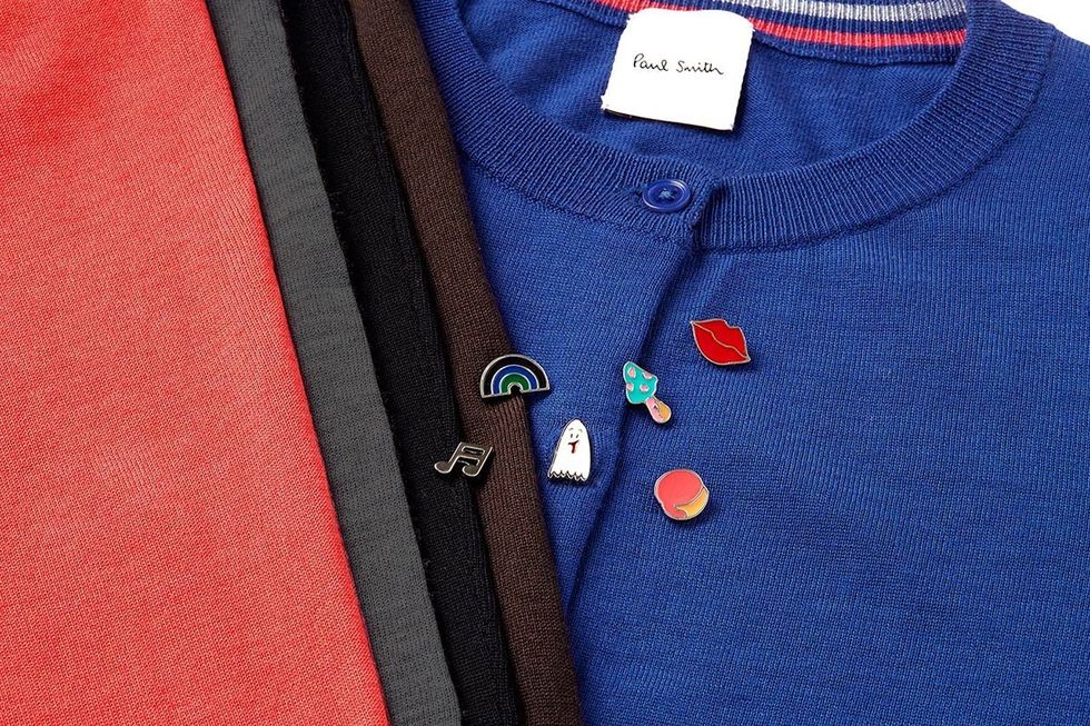Blue, Product, Collar, Sleeve, Textile, Red, Dress shirt, Orange, Pattern, Button, 