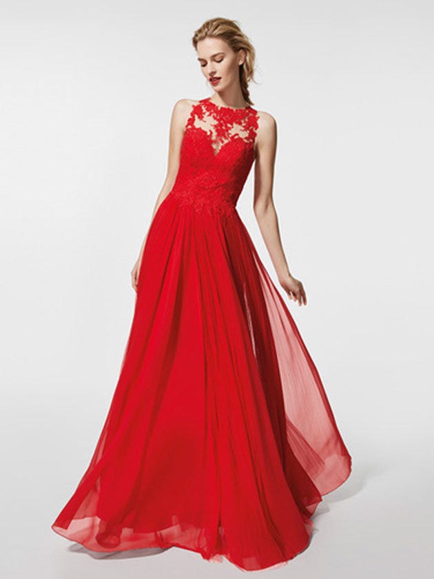 Clothing, Sleeve, Dress, Shoulder, Textile, Joint, Red, One-piece garment, Formal wear, Gown, 