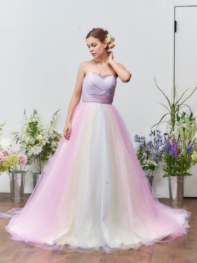 Clothing, Shoulder, Dress, Textile, Photograph, Pink, Formal wear, Gown, Bridal clothing, Purple, 