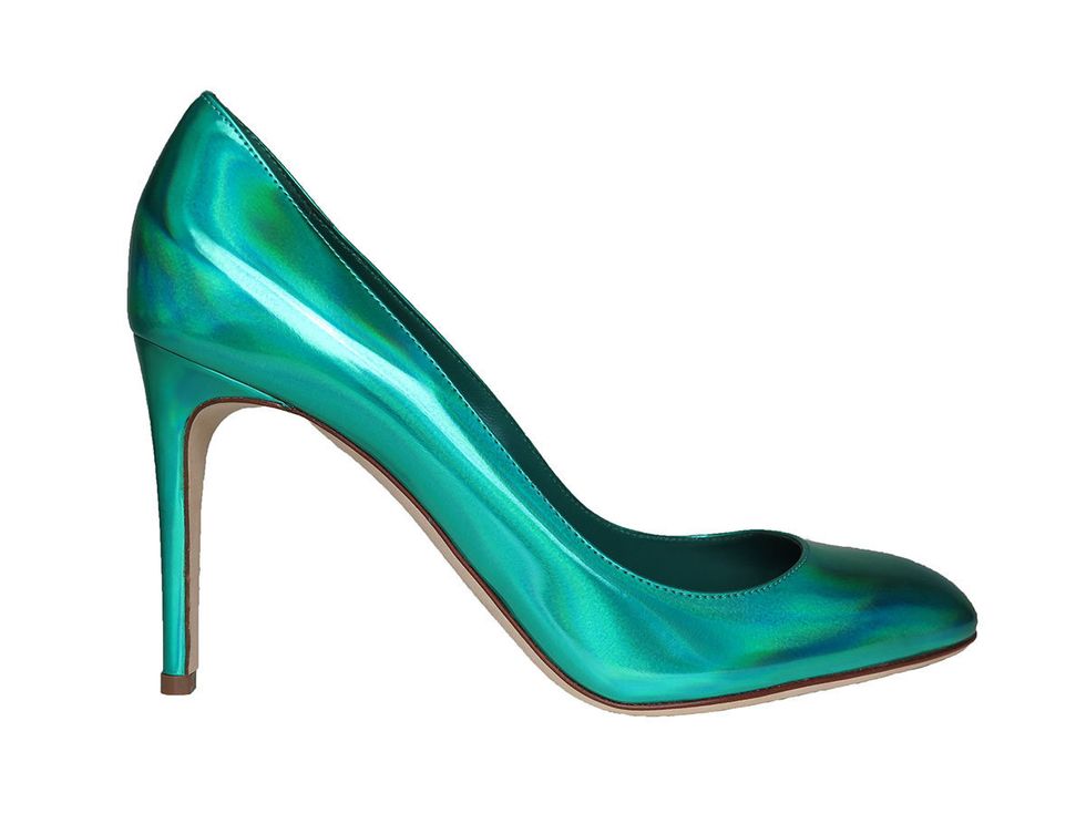 Green, Teal, Aqua, Turquoise, Basic pump, Azure, High heels, Electric blue, Court shoe, Foot, 