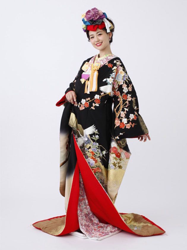 Clothing, Kimono, Costume, Fashion, Costume design, Shimada, Fashion model, Dress, Fashion design, Sleeve, 
