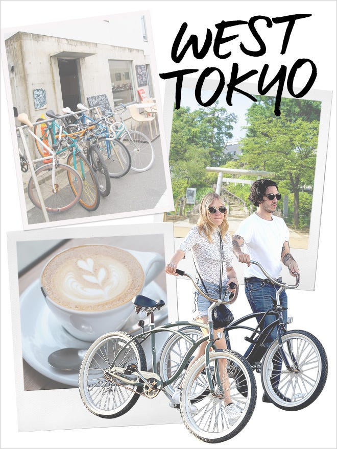 エル・オンライン【WEST TOKYO編】レッツ・おしゃれポタリング！ 東京ベスト自転車デートコースBEST3