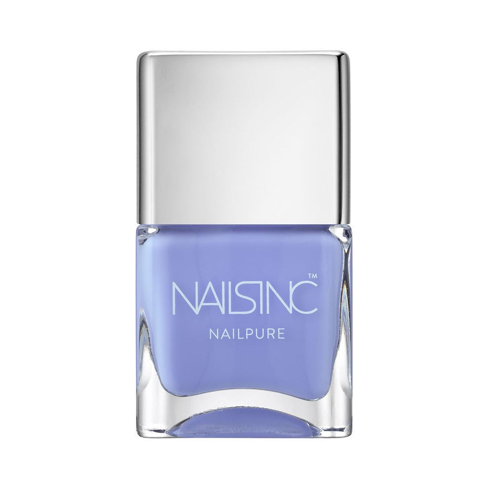 Product, Water, Nail polish, Blue, Cosmetics, Beauty, Nail care, Lavender, Purple, Violet, 