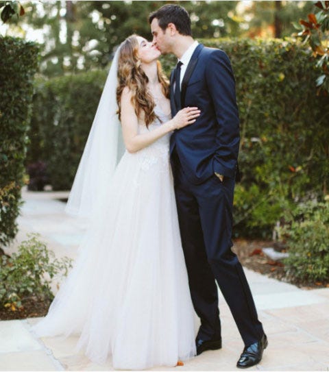 Bride, Gown, Wedding dress, Photograph, Dress, Bridal clothing, Clothing, Formal wear, Suit, Wedding, 