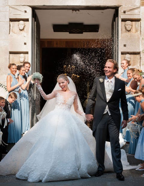 驚愕 史上最も高額なウエディングドレスをまとったセレブ花嫁 Top10 Elle Mariage エル マリアージュ