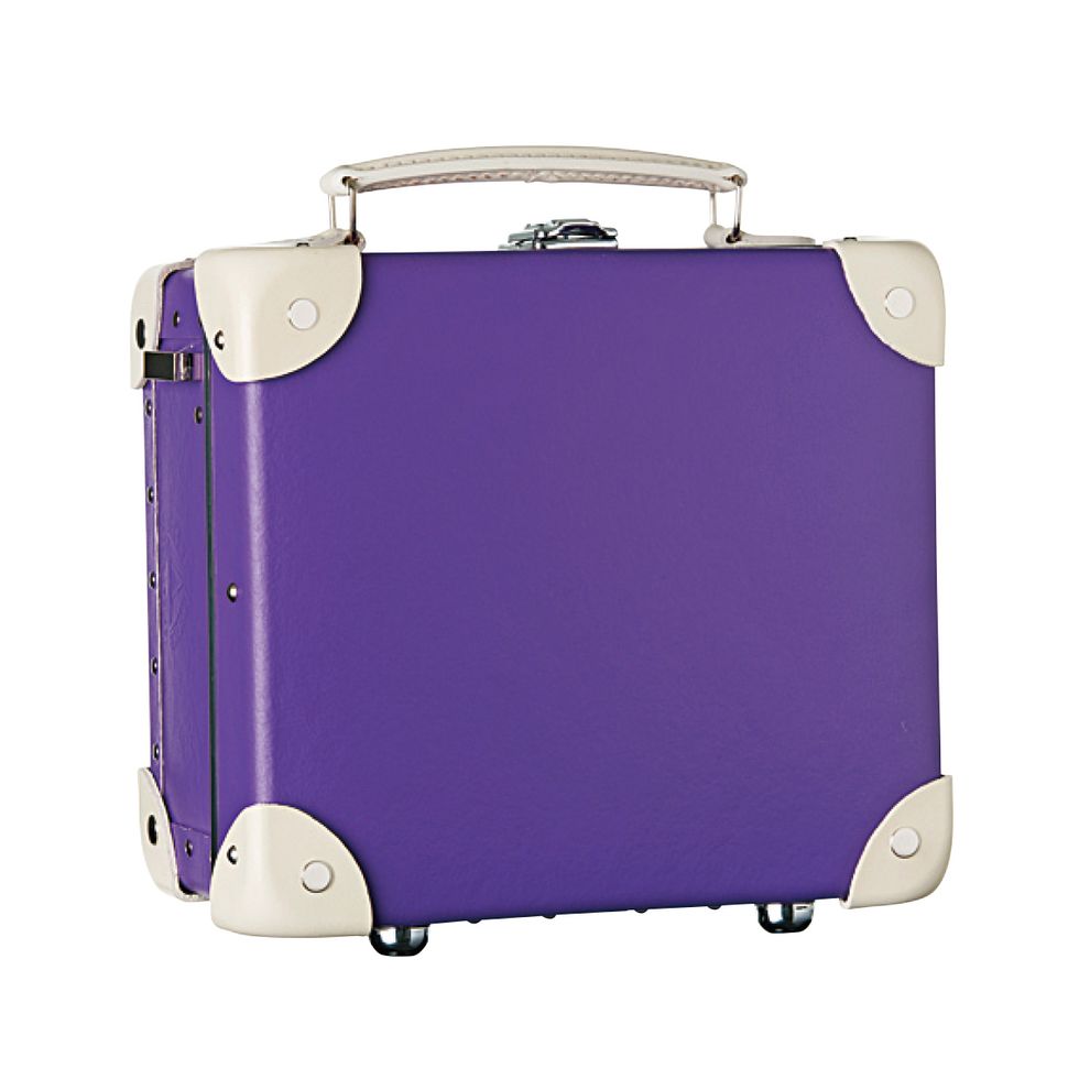 Product, Purple, Violet, Rolling, Metal, Lavender, Baggage, Rectangle, Silver, Machine, 