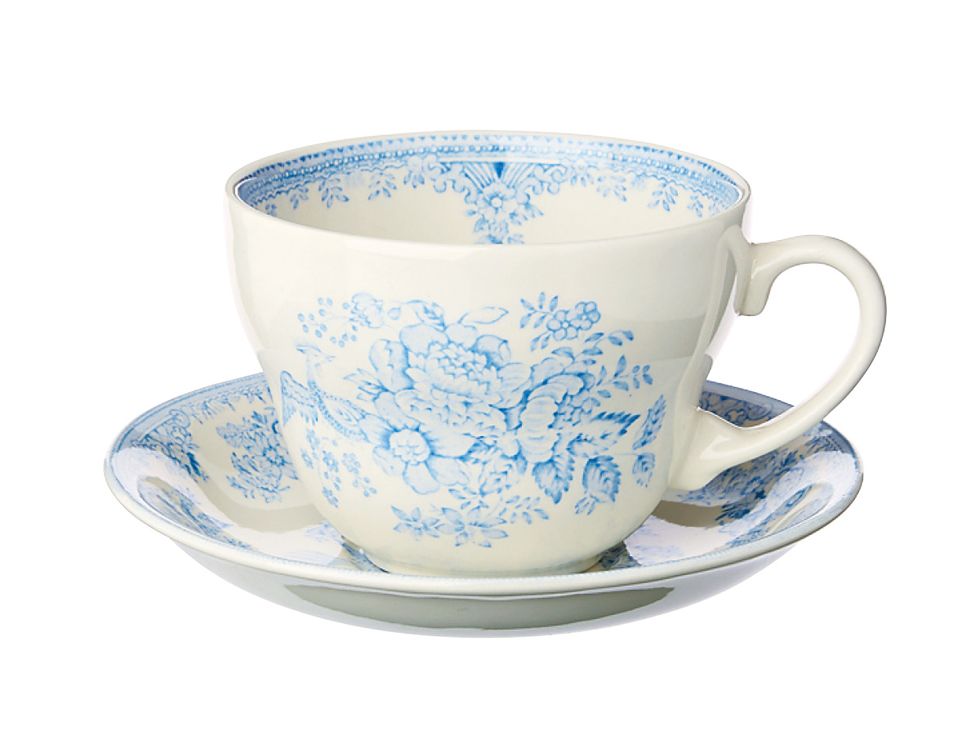 Cup, Serveware, Blue, Drinkware, Dishware, Porcelain, Coffee cup, Teacup, Tableware, Ceramic, 
