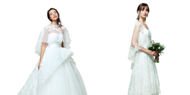 Gown, Wedding dress, Clothing, Dress, Shoulder, Bridal clothing, Bride, Bridal party dress, Fashion model, A-line, 
