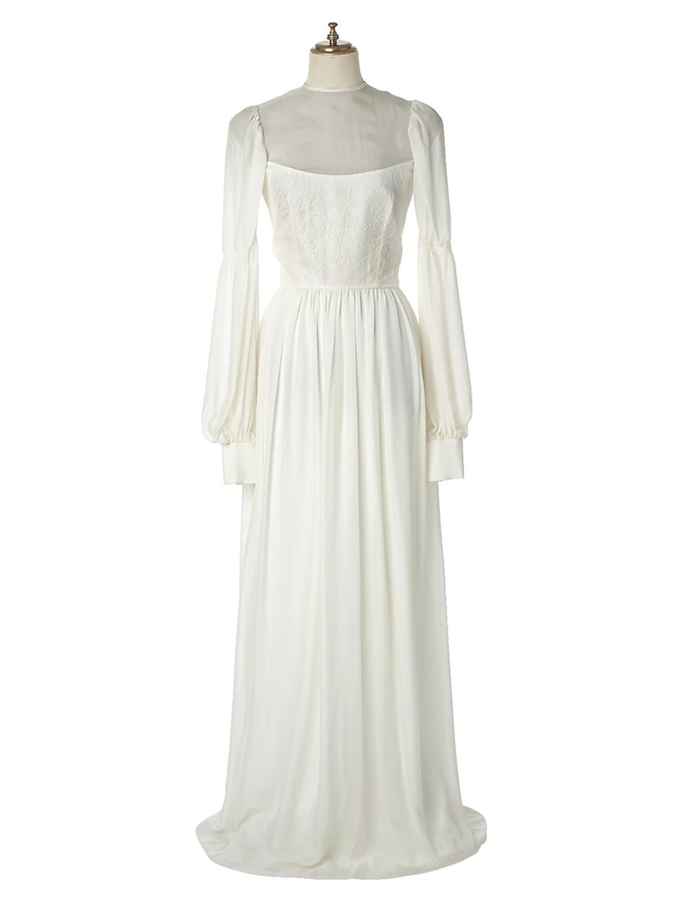 Dress, Shoulder, Textile, White, One-piece garment, Formal wear, Style, Gown, Wedding dress, Day dress, 