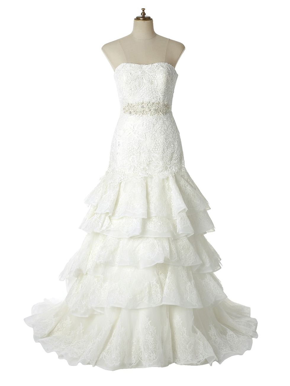 Clothing, Dress, Sleeve, Shoulder, Textile, Gown, White, One-piece garment, Formal wear, Wedding dress, 