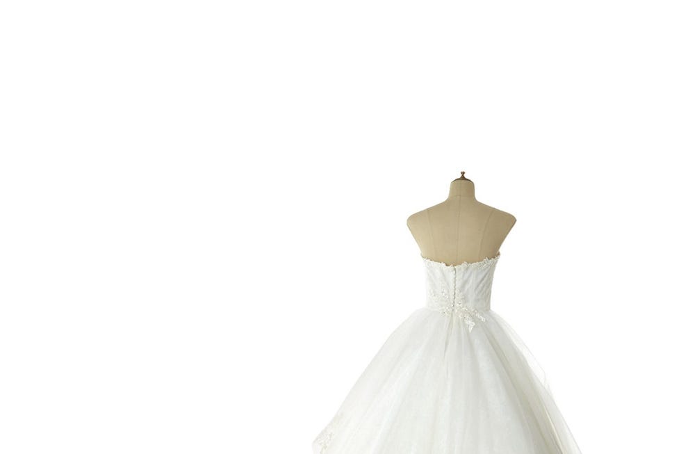 Textile, White, Wedding dress, Embellishment, Gown, Beige, Ivory, Bridal accessory, Bridal clothing, Fashion design, 