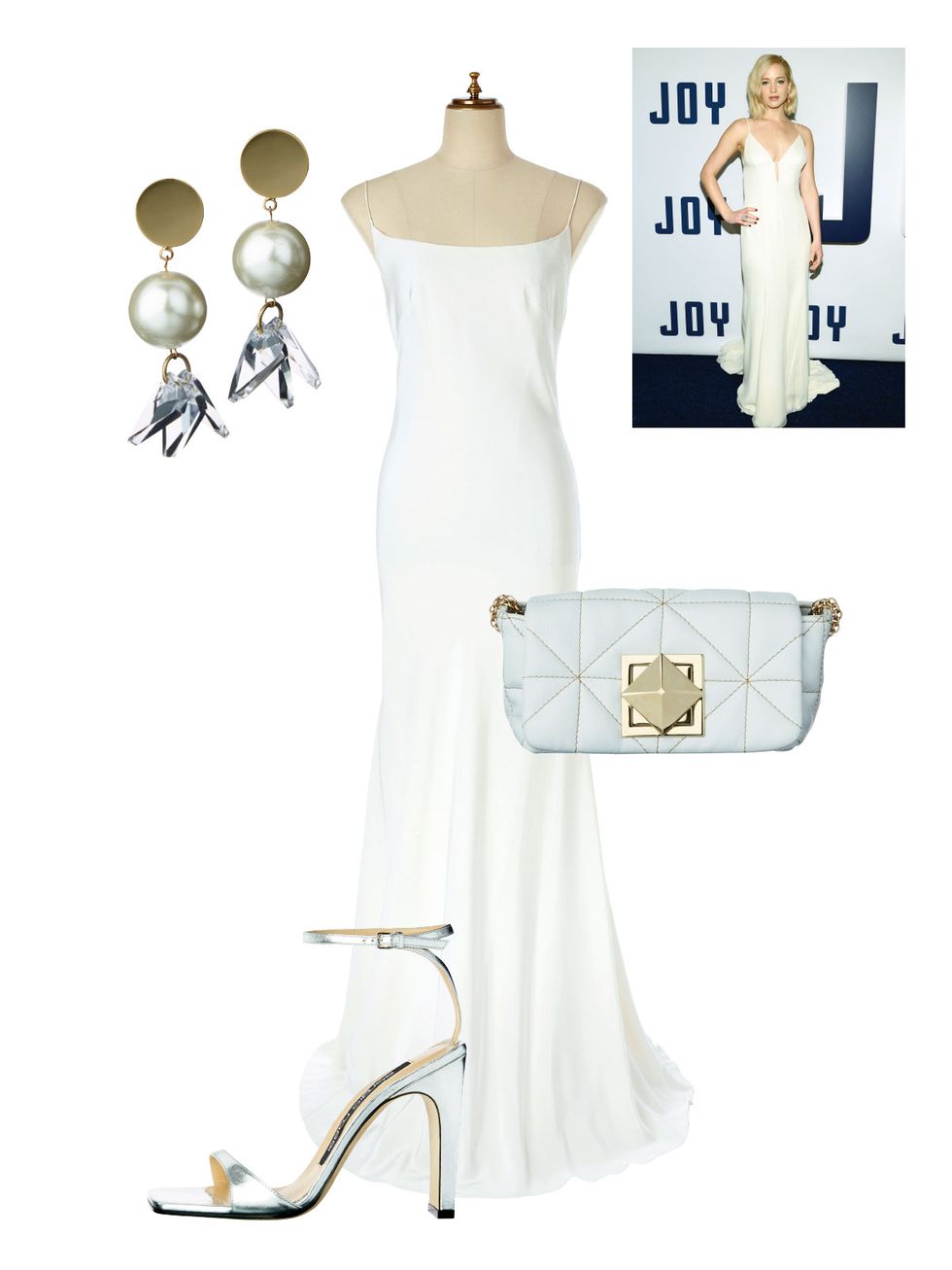 Dress, Sleeve, Shoulder, White, Formal wear, Style, Pattern, One-piece garment, Gown, Fashion, 