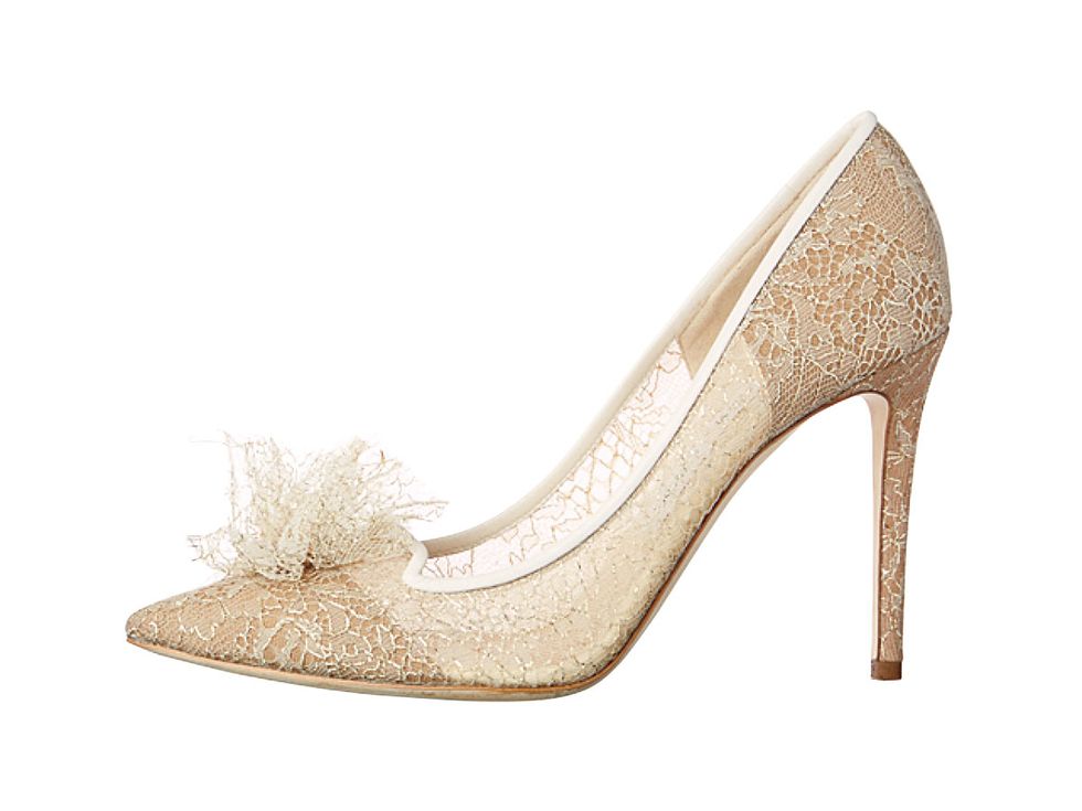 Footwear, High heels, Court shoe, Bridal shoe, Shoe, Beige, Basic pump, Dress shoe, Glitter, Sandal, 