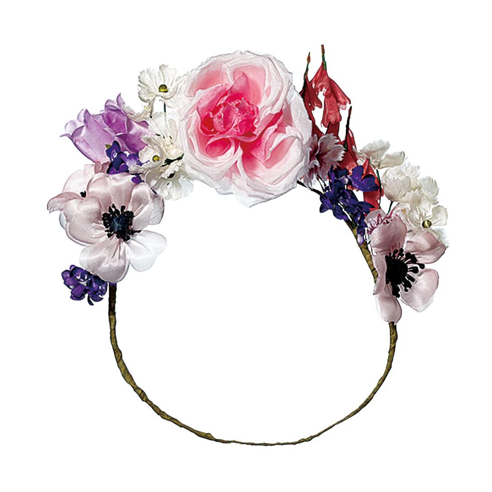 Headpiece, Hair accessory, Crown, Fashion accessory, Violet, Headgear, Flower, Headband, Plant, Jewellery, 