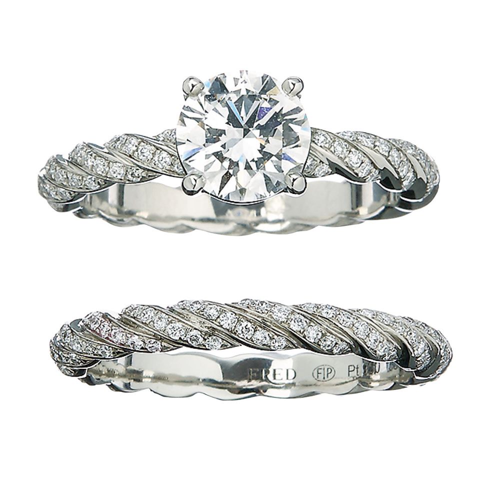Diamond, Pre-engagement ring, Fashion accessory, Engagement ring, Platinum, Jewellery, Ring, Wedding ring, Body jewelry, Wedding ceremony supply, 