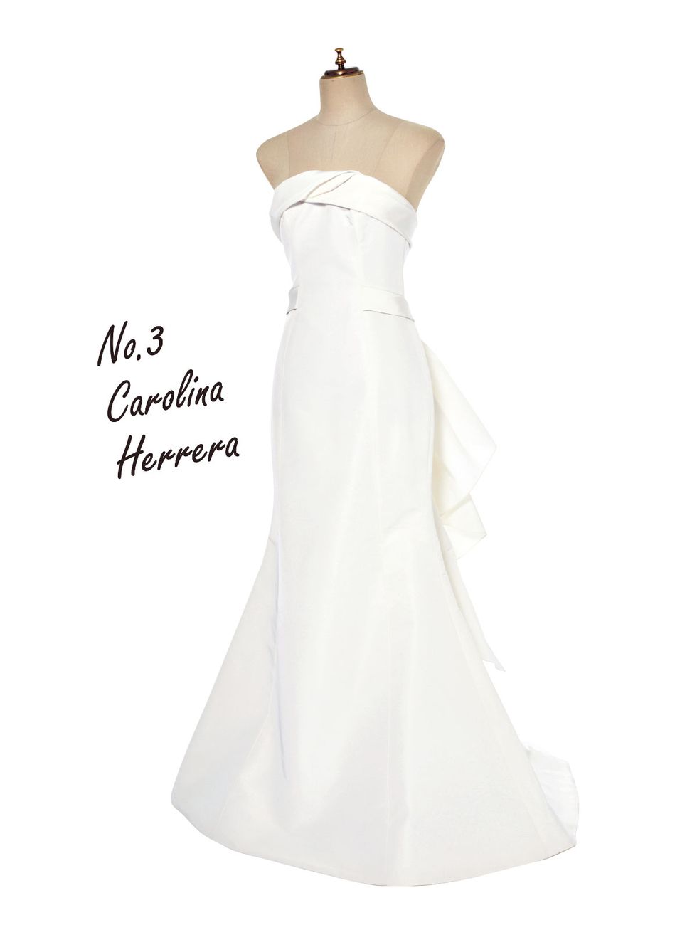 Clothing, Dress, Gown, Wedding dress, Bridal party dress, Bridal clothing, Strapless dress, A-line, Shoulder, Formal wear, 