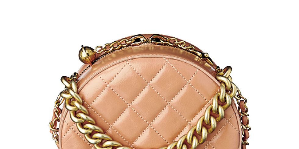 Bag, Handbag, Fashion accessory, Coin purse, Beige, Peach, Jewellery, Chain, Shoulder bag, 