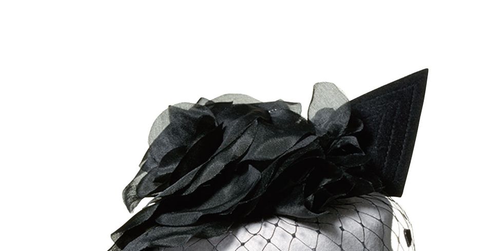 White, Black, Design, Veil, Headgear, Fashion accessory, Black-and-white, Pattern, Paper, Hair accessory, 
