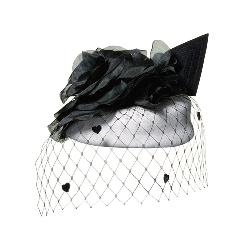 White, Black, Design, Veil, Headgear, Fashion accessory, Black-and-white, Pattern, Paper, Hair accessory, 