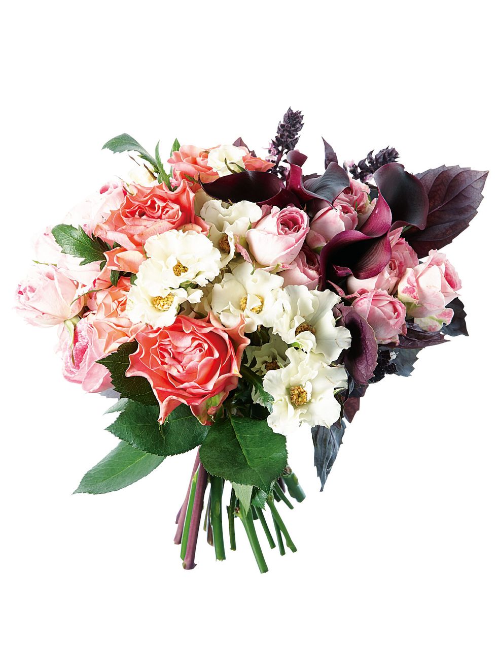 Flower, Bouquet, Flowering plant, Cut flowers, Plant, Flower Arranging, Floristry, White, Garden roses, Pink, 