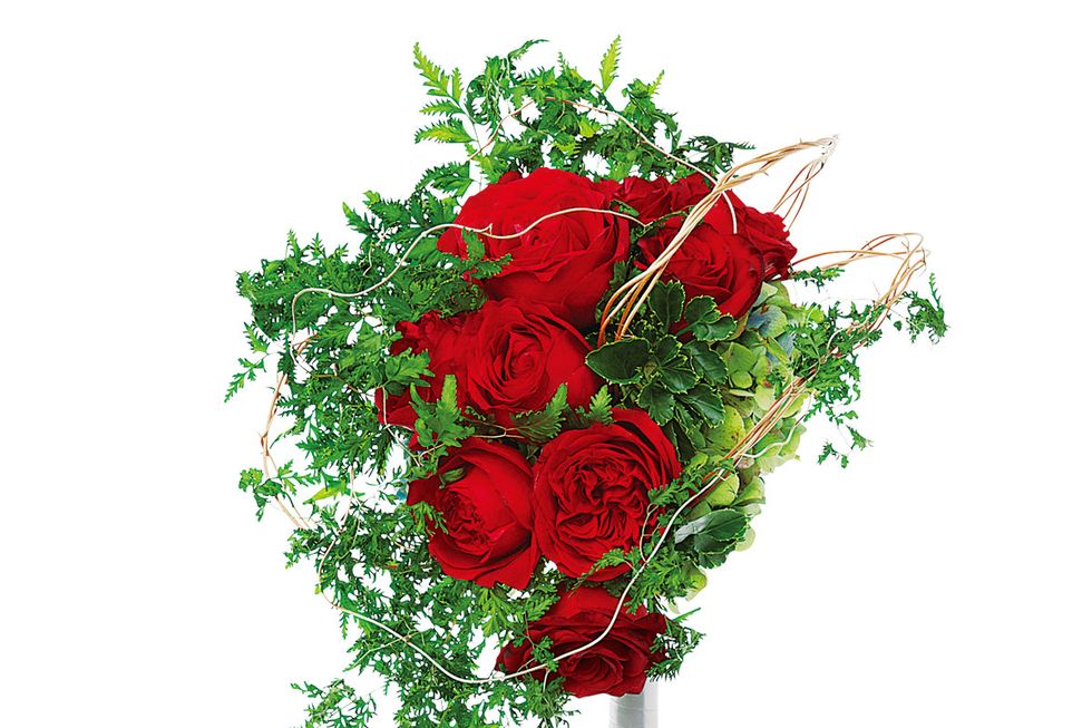 Flower, Bouquet, Cut flowers, Plant, Red, Rose, Flowering plant, Rose family, Illustration, Rose order, 
