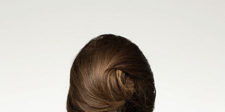 Ear, Hairstyle, Skin, Shoulder, Joint, Back, Style, Elbow, Bridal clothing, Wedding dress, 
