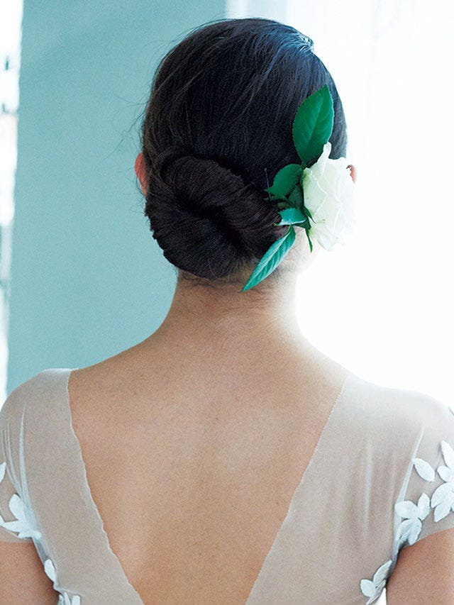 Hairstyle, Shoulder, Earrings, Style, Teal, Headgear, Back, Neck, Aqua, Turquoise, 