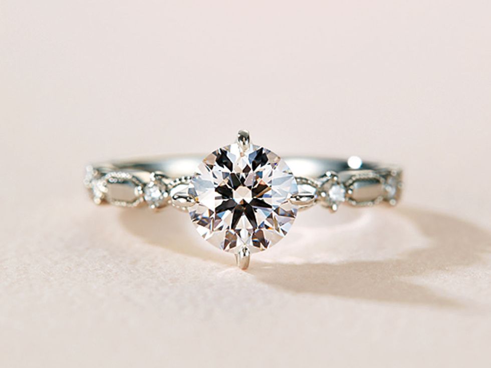 Jewellery, Fashion accessory, Engagement ring, Ring, Body jewelry, Diamond, Gemstone, Platinum, Pre-engagement ring, Wedding ring, 