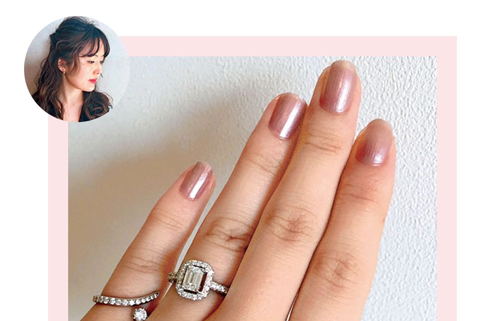 Nail, Finger, Ring, Manicure, Nail care, Engagement ring, Fashion accessory, Jewellery, Nail polish, Hand, 
