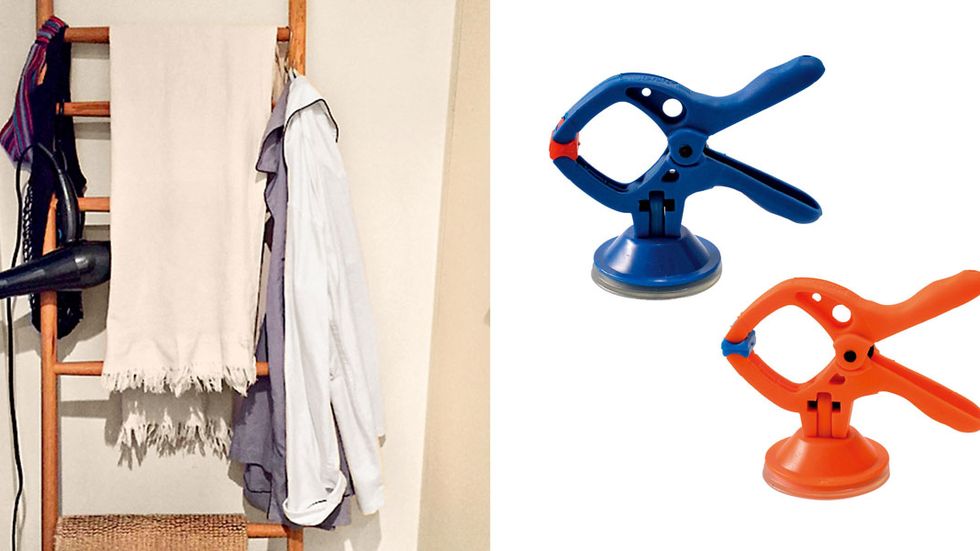Product, Iron, Room, Furniture, Electric blue, Clothes hanger, Metal, 