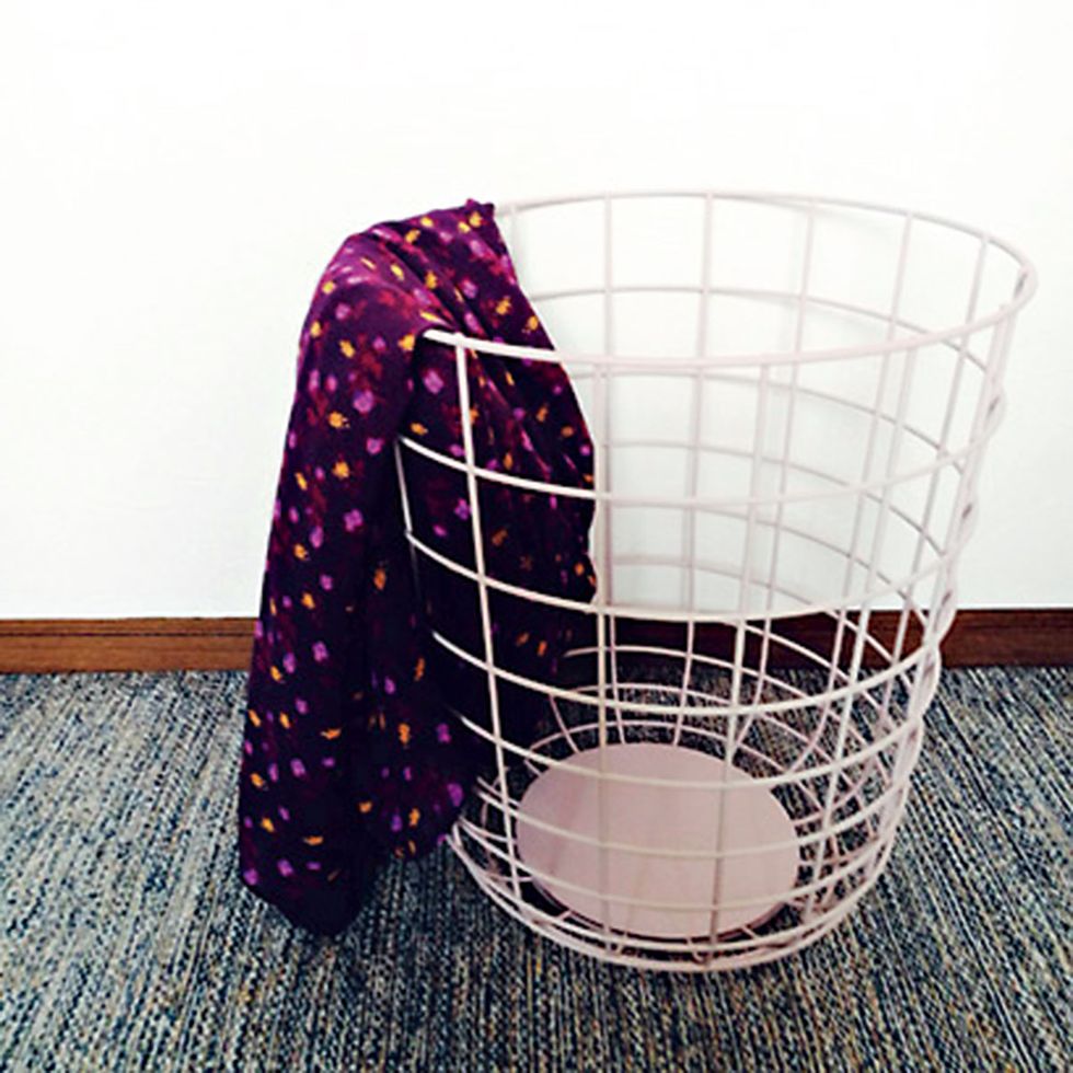 Purple, Violet, Storage basket, Basket, Textile, Pattern, Laundry basket, Net, 