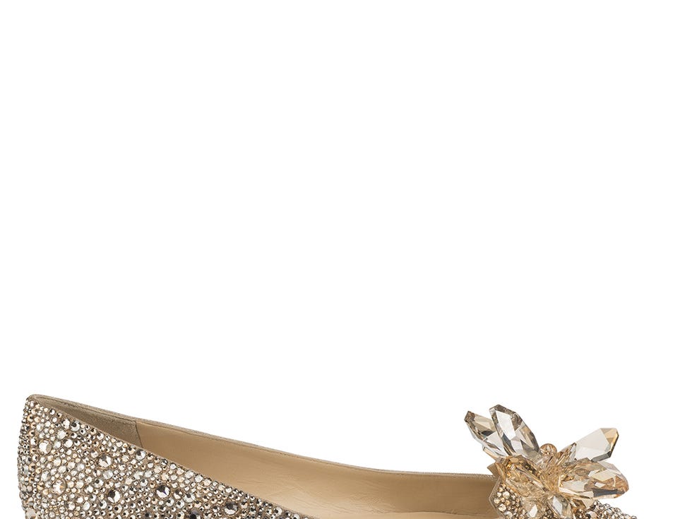 Footwear, Shoe, Beige, Ballet flat, Slingback, Fashion accessory, Silver, Glitter, 