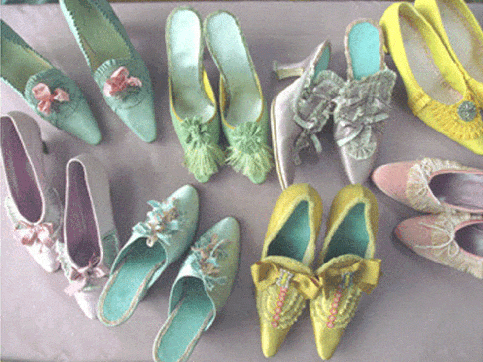 Yellow, Green, Natural material, Teal, Collection, Tan, Aqua, Slipper, Sandal, Flip-flops, 