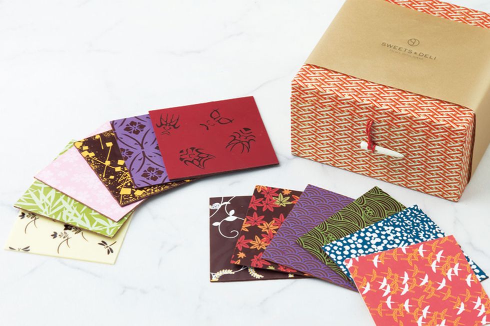 Textile, Pattern, Carmine, Rectangle, Box, Creative arts, Paper product, Craft, Cardboard, Paper, 