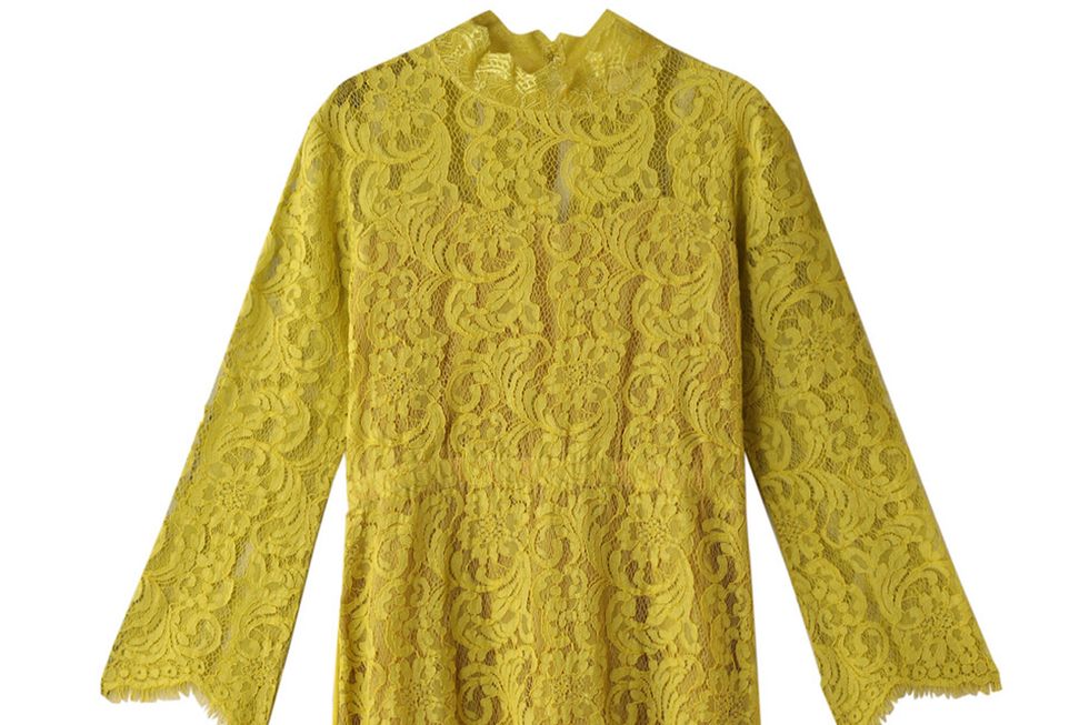 Yellow, Product, Sleeve, Textile, Pattern, Fashion design, Pattern, Active shirt, 